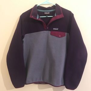 Patagonia Synchilla Snap-T Fleece in Lupine Purple